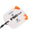 Golf-Scorezähler Ein-Tasten-Reset Mini, ABS, 6,3x5,5 cm, Weiß Orange 10