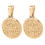 Elegante St. Benedict Anhänger doppelseitig aus Edelstahl – 2er Pack 14