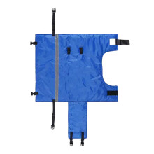 Calf Blanket Waterproof Warm Vest with Reflective Stripes Fastening Straps Windproof Fabric for Winter Farm Animals
