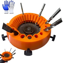 Bit Sharpening Jig for 2 to 13 mm Bits, Handheld Bit Sharpener for Grinding 125 mm, Compatible with All Bit Types