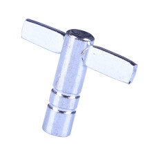 Universal Drum Wrench Replacement Tuning Tool Drill Bit for Drummers Compatible with Percussion Hardware Without Keyhole