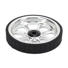 Langlebige 82mm Silber Easy Wheel für Brompton 3sixty Faltfahrräder