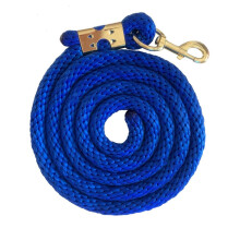 6.5 Feet with Snap Button, Durable Long Lead Rope for Equestrian Use, Sapphire, 82.48 x 0.79 x 0.79 Inches