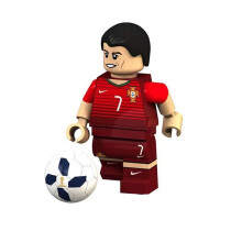 (RONALDO) Soccer World Cup Star Movable Model Toy Home Desktop Decoration Birthday Present