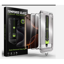 Zaprix 2x Coverage Tempered Glass Screen Protector For iPhone 17 Air
