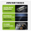 Zaprix 2x Coverage Tempered Glass Screen Protector For iPhone 17 Air 6