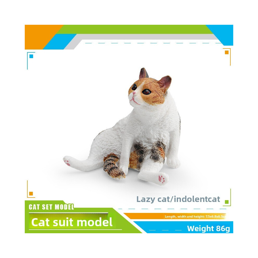 (StyleA) Pvc Cat Realistic Model Ornament For Kids Playroom And Decor Educational-image-OPC-PK579V2-NEW
