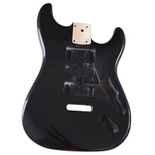 DIY Guitar Kit Black Single Crank Electric Guitar Body Modifications Accessories for Custom Builds and Upgrades