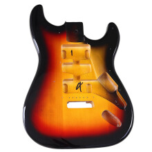 DIY Guitar Kit - Sunset Color Bright Single Rocker Electric Guitar Body Modification Accessories for Customization