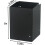 Adjustable Metal Post Protector for Wood Structures, Easy Installation, Durable Design, 2 Pieces 4