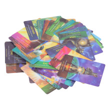 Englisches Tarot-Karten-Tiermuster Wahrsage-Deck für Feiertagsfeier