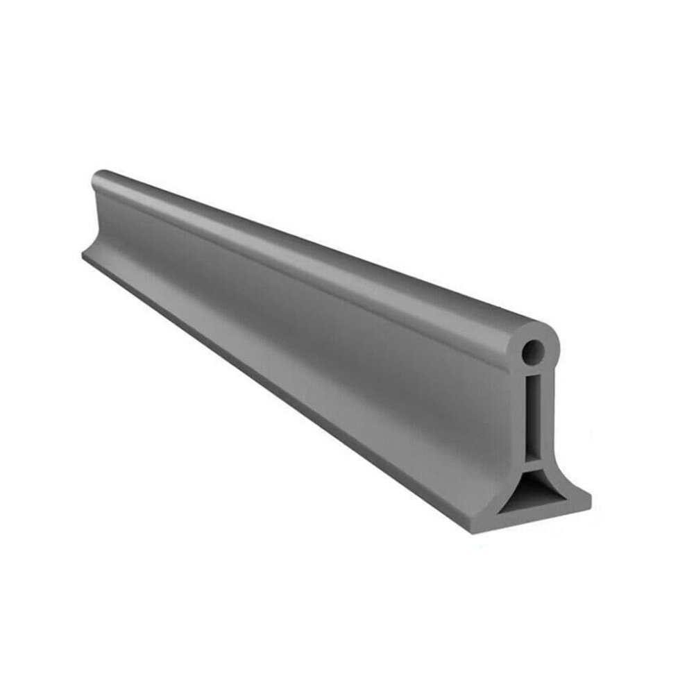 Silicone Shower Threshold Water Barrier 1 Metre Self-Adhesive Waterproof Strip Grey For Wet Room Floor Sealing 6038364746382