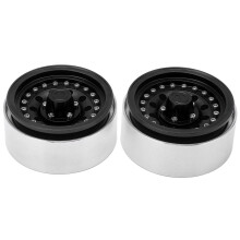 RC 1/10 Aluminium Beadlock Felgen mit 10 Löchern für Axial SCX10, Traxxas TRX4, D90