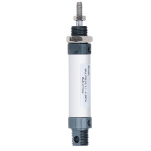 16mm Aluminium Mini-Doppelwirkungs-Pneumatikzylinder, 0,1-0,8 MPa, 30-800 mm/s