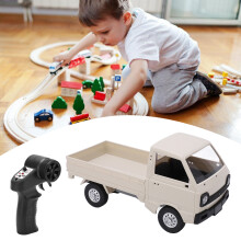 RC 1/16 D12 Mini Truck Spielzeug – Realistische 2,4G Fernsteuerung und LED-Leuchte