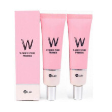 2X Korea New W.lab W-airfit Pore Primer Moist Oil Control Concealer Foundation Primer