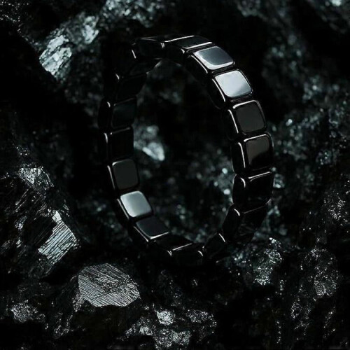Hemys Hematite Bracelet Men,Hematite Bracelets for Men 1