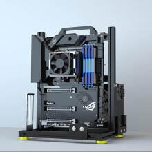 PC Creative Assembly Frame Test Bench Open Air Frame Case DIY Computer Bundkort Case Rack ITX ATX Matx/Eatx Open Aluminium Frame Chassis (ATX)