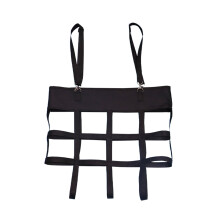 Box Fan Holder for Horse Stable - Nylon Hanging Fan Bag for 20-Inch Box Fans - Durable Hay Bag Design