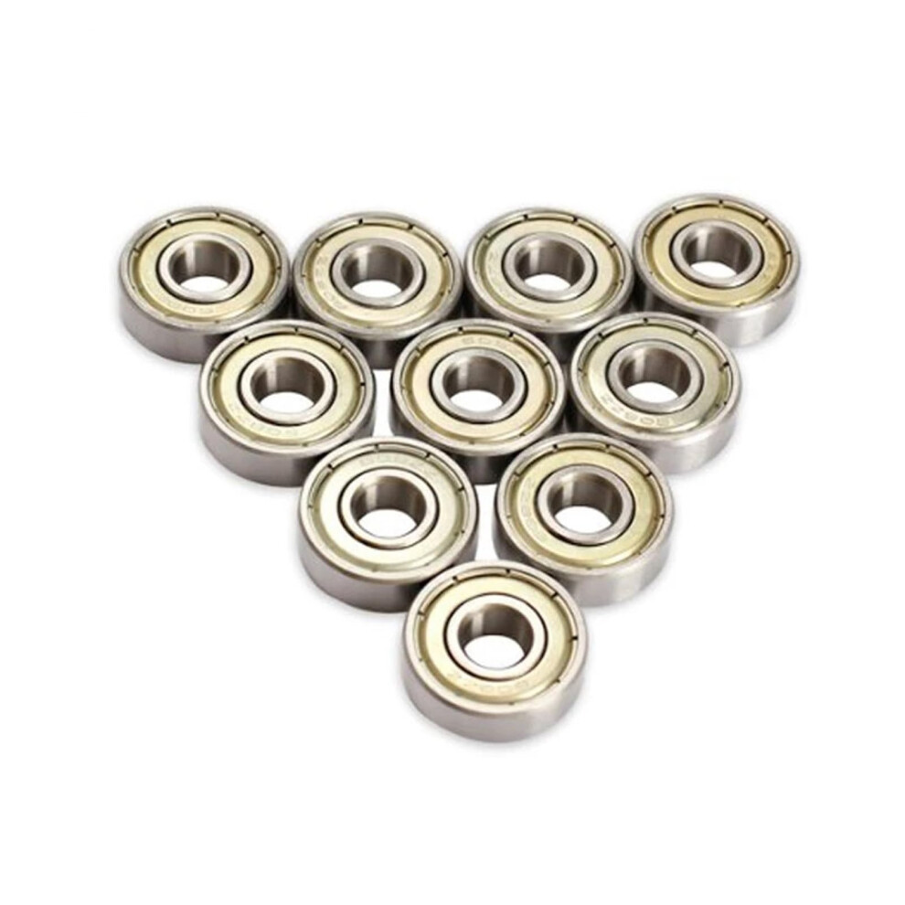 608 Miniature Ball Bearings 50Pcs 8X22x7 Shielded 608Z 608Zz High Precision Steel Bearings For Rc Cars And Diy Projects 6947110612751