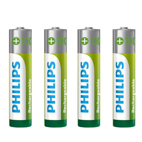 Philips Philips R03B4RTU10 Batterie 4 x type AAA NiMH 1000 mAh 1