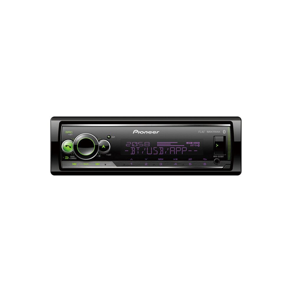 Pioneer Schwarz Autoradio, Mvh-S520bt - Image 4