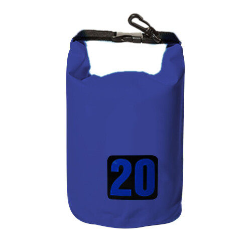 20L Dunkelblaue Wasserdichte Eimer Tasche für Camping & Rafting 1