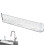 Kitchen Splashes Protector Splash Guard for Sink and Tap, Transparent Waterproof Kitchen Sink Splash Guard 1
