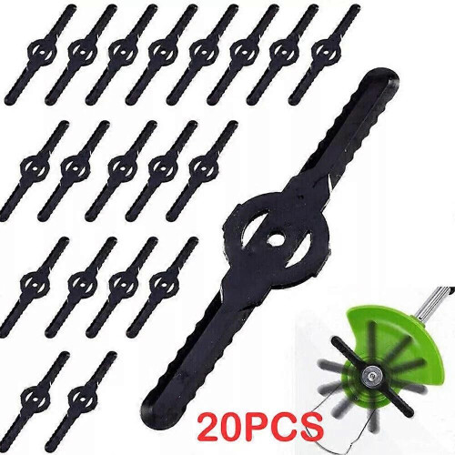 Grass plastic blade replacement blades for cordless grass trimmer lawn edger