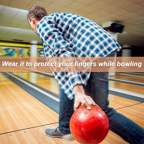 Bowling Thumb Band 200 Pieces Elastic Finger Bands for Protective Performance, Durable Material, Universal Size 2