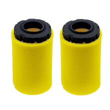2 stuks luchtfilter 793569 voor Stratton 20-21 pk 793685 voorfilter Miu11513 grasmaaier met voorfilters