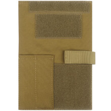 Military Notebook Cover - Tactical Journal Protector, Weather-Resistant Oxford Fabric, Secure Fasteners for Outdoor Use