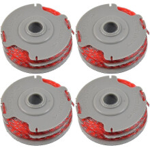4 x Trimmer Strimmer Spoel Amp; Lijn Dubbele Automatische Voeding Compatibel Flymo Fly021
