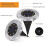 8 Pack Solar Ground Lights, 8 LED Solar Garden Lights 2