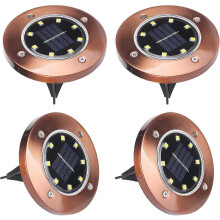 Solar-Bodenleuchten, LED-Licht, LED-Gartenweg, wasserdicht, für den Außenbereich