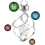 Solar Led Wind Chime Light Color Changing Night Light 1