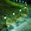 12 Pcs Solar Lichter Im Freien Garten Led Landschaft/Pathway Licht Weiß 3
