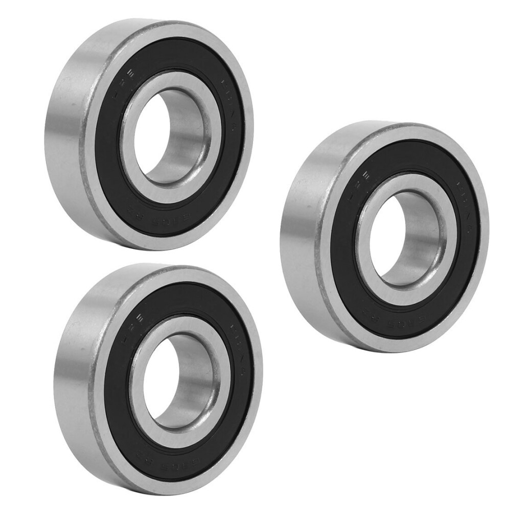 6305Rz Sealed Deep Groove Ball Bearings, 25Mm X 62Mm X 17Mm, Pack Of 3, High Precision, Durable Bearings 6447073123993