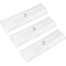 5 stuks transparante PVC brillenkoker voor leesbrillen