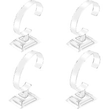 4 stuks horloge display standaard doorzichtige armband sieraden horloge display standaard houder