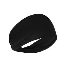 4 stuks atletische heren hoofdband zwart