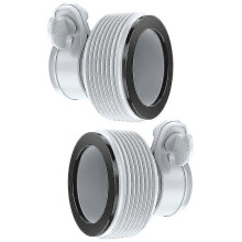 2 stuks filterpompinterface-adapter voor Intex-slangadapter van 1,25 inch naar 1,5 inch