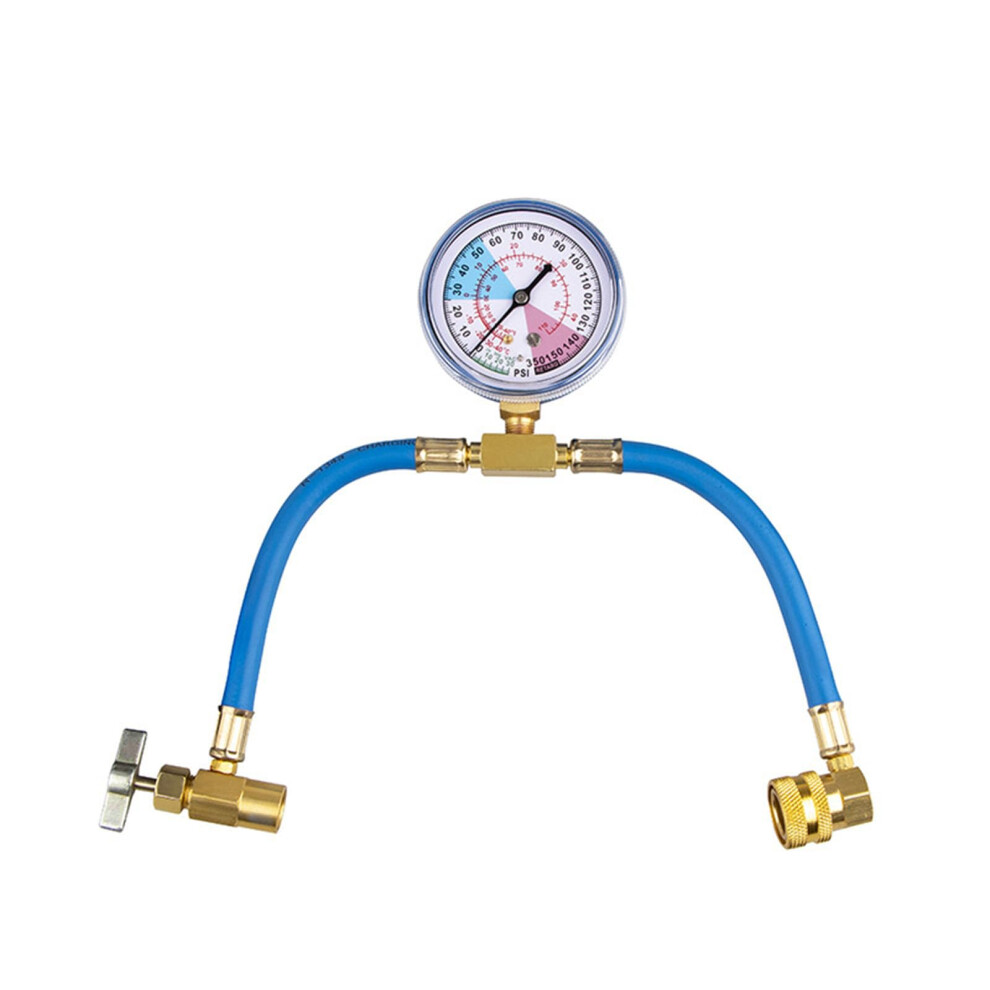 R134a Air Conditioning Charging Hose With Gauge, Durable Refrigerant Charging Hose For Automotive And Home Use 6038364749710
