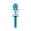 Bluetooth zangmicrofoon, KTV feestmicrofoon karaoke (blauw) 1