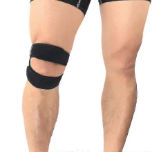 Patella-kniepeesondersteuningsband - helpt bij joggen, peesontsteking en artritispijn, 1 stuk