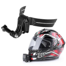 Motorhelm Kinstandaard Houder voor GoPro Hero 7, 8, 9, 10 Zwarte Full Face Houder voor Yi Dji