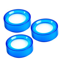 Hand Counting Tool with 3 Blue Finger Moistening Sponges for Bank Office Supplies and Cashiers