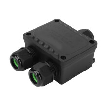IP68 wasserdichte Verbindungsbox Y-Typ 3-Wege-Stecker 12,5 cm für Außen-LED-Leuchten