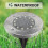 4 Pack Solar Disk Lichter 12 Led Solar Boden Lichter Im Freien 4