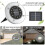 4 Pack Solar Disk Lichter 12 Led Solar Boden Lichter Im Freien 2